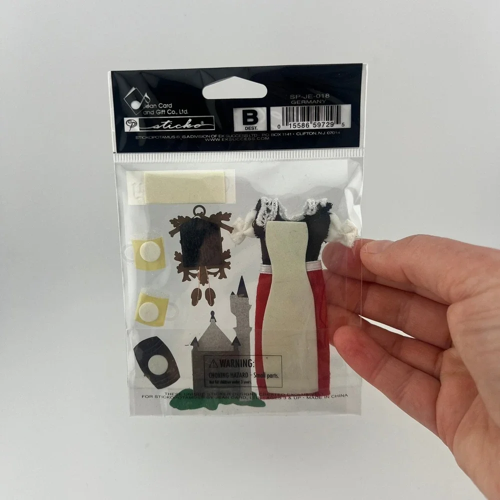 Jolee's Boutique Germany Sticker Collage Destination Scrapbook Embellishments